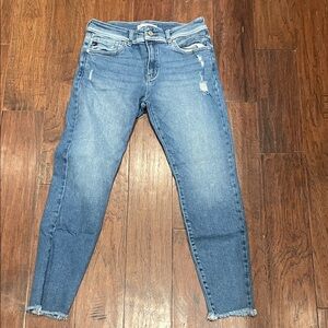 KanCan Distressed Light Blue Skinny Jeans